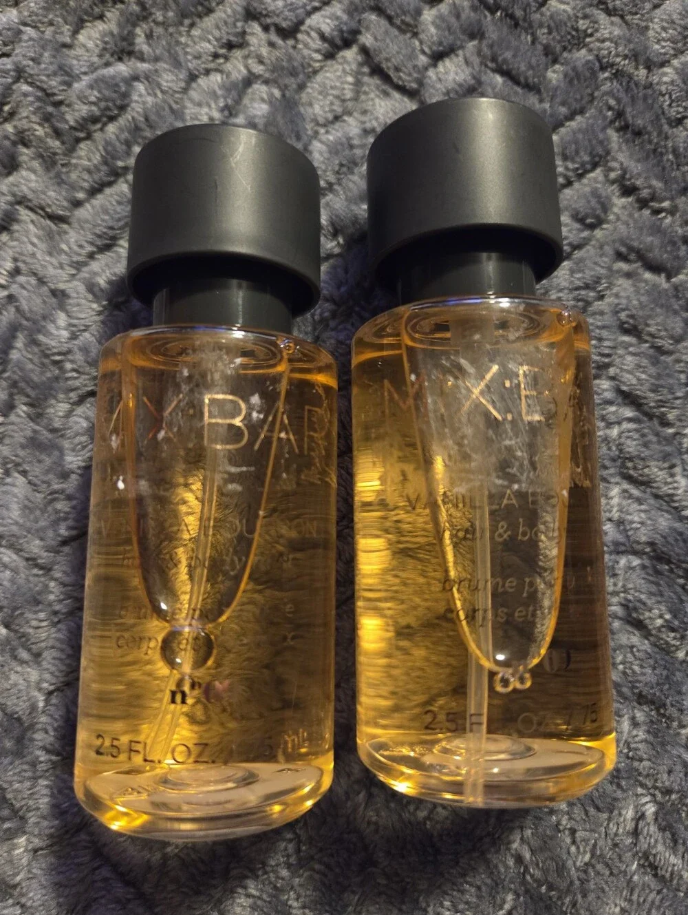 MIX:BAR Hair & Body Mist Trio VANILLA BOURBON & SUGARED VIOLET